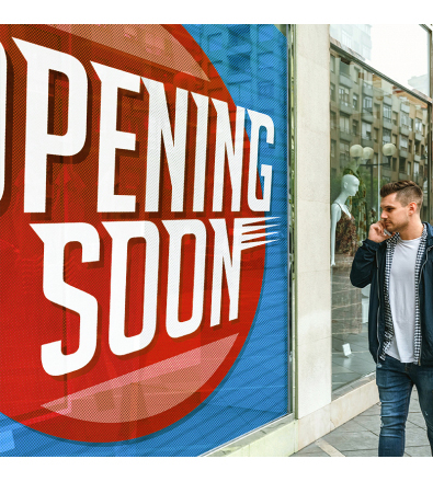 Perforated Window Graphic